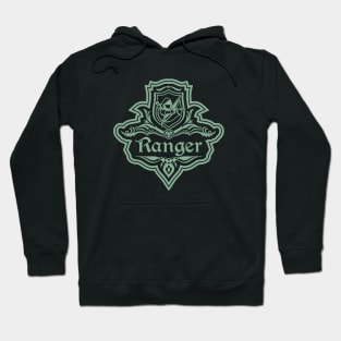 D&D Ranger 1 Color Emblem Hoodie